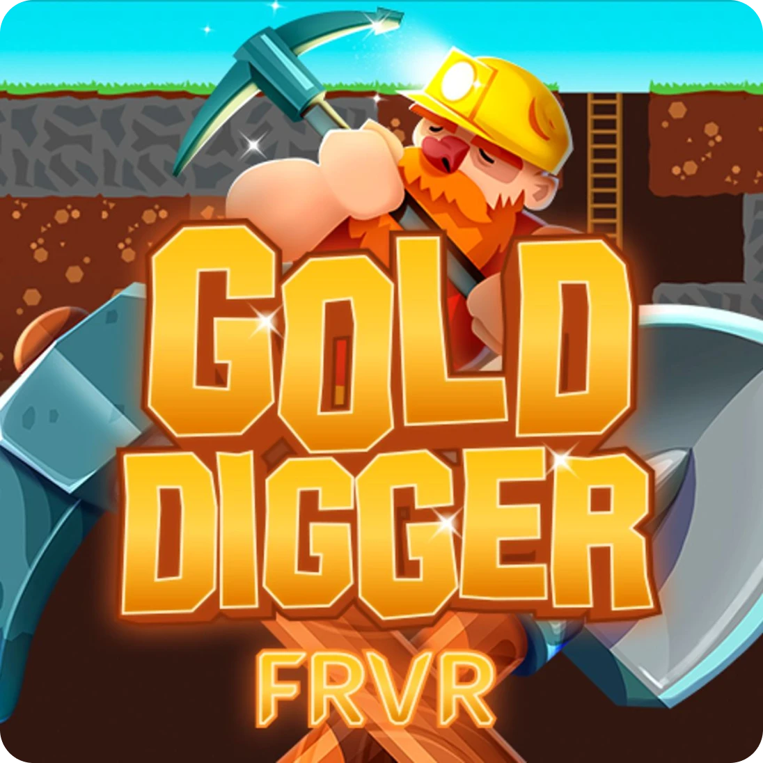 Gold Digger FRVR Game Screenshot